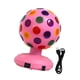 thumbnail image 2 of Lámpara De Bola De Discoteca, Luz Estroboscópica LED RGB Portátil Para Escenarios, Sala, Feliz Cumpleaos, Rosa, 2 of 8