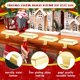 thumbnail image 4 of Juego de 4 Soportes Metálicos para Navideños. para Navideños. Adornos Navideños para Mostradores, Ventanas y Chimeneas., 4 of 5