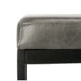 thumbnail image 6 of Safavieh Chase Retro Glam Faux Leather Bench, 6 of 10