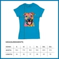 thumbnail image 5 of Tee Hunt Dean Russo Pets Art Pit Bull T-Shirt Everyone Has Best Dogs Women's T-Shirt Tee, Light Blue, 3X-Large, 5 of 5