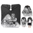 thumbnail image 3 of Waterproof Hair Salon Apron Anti-Static Cutting Cape 150 x 135 cm, 3 of 3