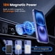 thumbnail image 4 of Funda de teléfono Toushion 3 en 1 para iPhone 16 Clear con MagSafe, 4 of 7