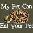 thumbnail image 3 of CafePress - My Pet Can Eat Your Pet Dark T Shirt - Men's Classic Graphic Cotton T-Shirt, 3 of 4