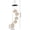 C, variant on Outdoor Plastic Hummingbird Feeder with Wind Chime - Hanging Bird Water Feeder for Garden & Yard, Durable Weather-Resistant Patio Bird Feeder