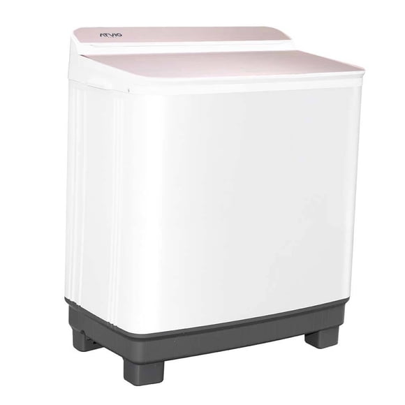 Lavadora Atvio 19 Kg Rosa Semiautomática Carga Superior