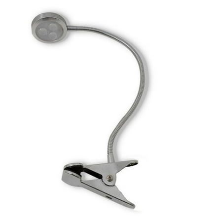 Simple Designs Chrome High Power Led Clip Lamp Light Flexible Simple Designs Chrome High Power Led Clip Lamp Light Flexible Gooseneck