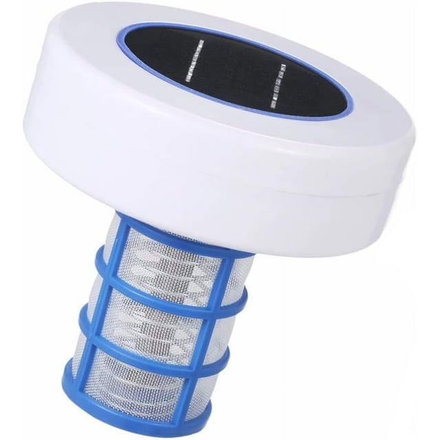 Solar Energy Driven Pool Cleaner for Outdoor Fresh And Salt Water Pools, Eco-Friendly Pool Maintenance, Copper Anodes Replacement with Long Service Life
