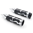 thumbnail image 2 of Krator Motorcycle Hand Grips 1 Inch Handlebar Bars Pair Compatible with Honda Gold Wing Goldwing GL 500 650 1000 1100, 2 of 4