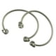 thumbnail image 3 of 2 piezas de base en blanco con ajustes abiertos para pulseras y brazaletes de regalo, 3 of 4