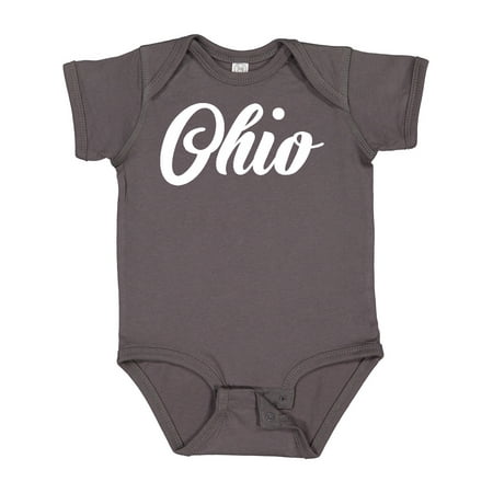 

Inktastic Ohio Text Gift Baby Boy or Baby Girl Bodysuit