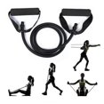 thumbnail image 4 of 2x Cuerda de elástica Glúteos Ejercicios de piernas Culturismo Gimnasio en hogar Deporte Fitness Estiramiento de entrenamiento (rojo y Cola Yoga levanta las bandas de la cuerda, 4 of 8