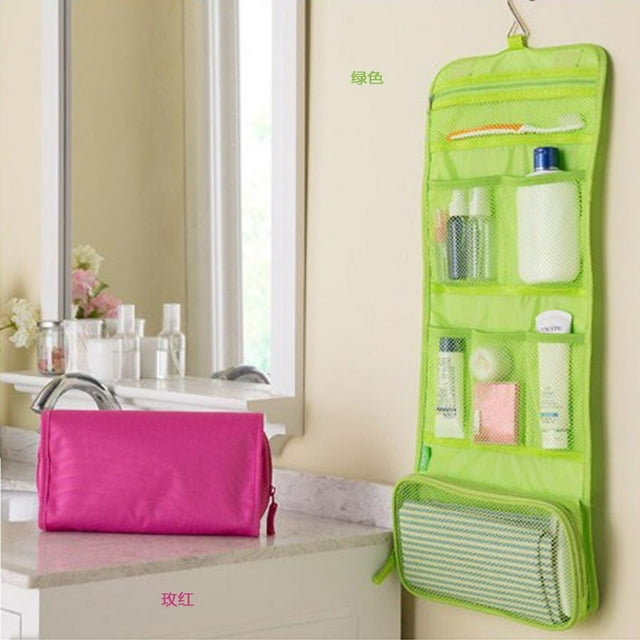 Multifunctional Travel Bag Portable Suspended Washing Bag Folding Cosmetic Bag