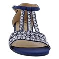 thumbnail image 3 of Bellini Womens Laaris Peep Toe Ankle Strap T-Strap Sandals, 3 of 3