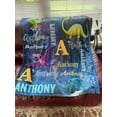 thumbnail image 3 of Custom Blanket with Text Photo Collage Customized Blankets with Pictures, Personalized Throw Blanket for Father, Mom, Kids, Dogs, Friends Couple or Lover as Christmas Birthday Gift, 3 of 6
