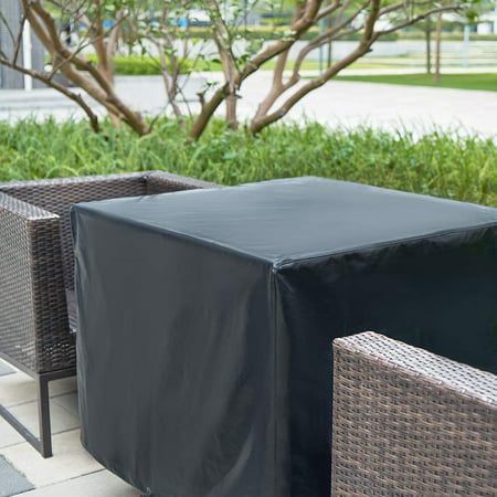 Durable Square Fire Pit Cover Fits For, 24 Inch Square Fire Pit Cover
