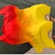 thumbnail image 4 of Abanico de danza de seda de imitación, abanico de danza, abanico de llama larga, abanico degradado, abanico largo y grueso, abanico de danza del vientre para niños adultos, 4 of 5