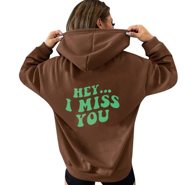 Gibobby Sudaderas de mujer, Sudaderas con media cierre para mujer, sudadera corta de forro polar de otoño(Marrón,XG)