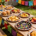 thumbnail image 6 of Kumdkd Carnival Party Supplies Set, 7.09in Paper Plates, Cups, Napkins & Tablecloth, Mardi Gras Themed Disposable Tableware, Multicolor Holiday Decorations for Birthday, Party, Events, 6 of 6