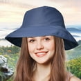 thumbnail image 2 of Bucket Hats for Men, Sun Hat for Men, Waterproof Bucket Hats for Men, Surf Hat for Men and Women, Ideal for Surfing, Boating and Water Sports, Beach Hat with Adjustable Chin Rope, Dark Blue, 2 of 7