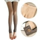 thumbnail image 3 of Dinheiro Medias Opacas Térmicas De Cintura Alta De Invierno para Mujer Top De Control con Forro Polar Pantimedias Cálidas-300gCafé Leche-Pie Paso A Paso, 3 of 5