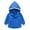 Dark Blue, variant on OSOLU Toddler Boys Girls Winter Coat With Pocket Hooded Jacket Zipper Windproof Outwear Infants Comfort Dailywear, 5-6 Years