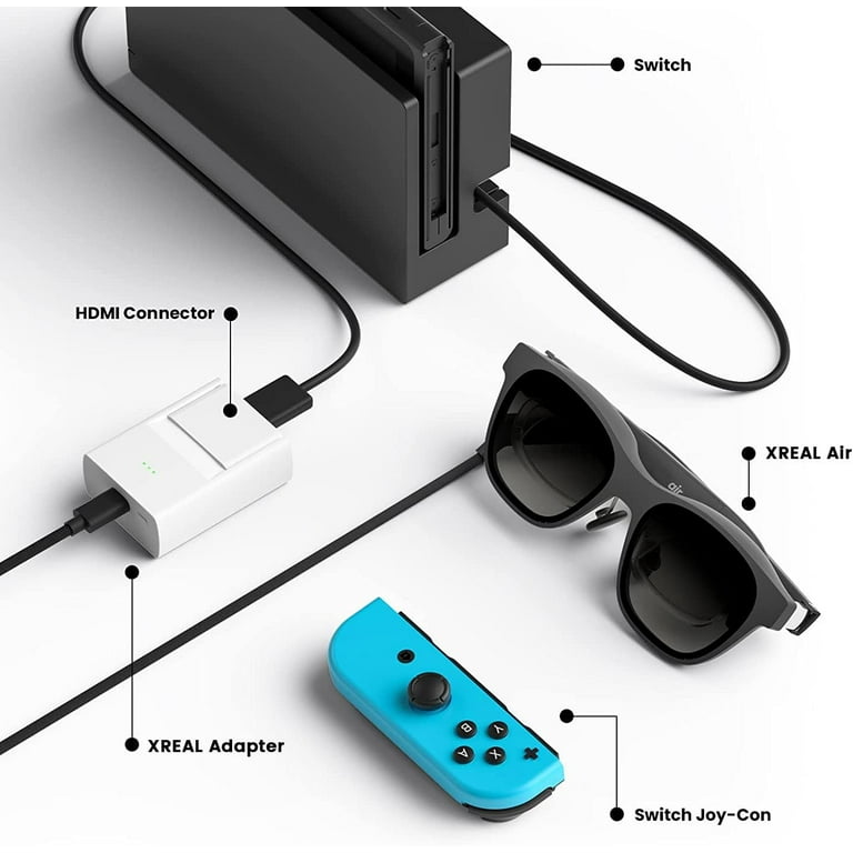 XREAL Air Adapter, iPhone Connector with Lightning to HDMI