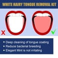 thumbnail image 4 of Gel limpiador de lengua kit de cepillo raspador de lengua para eliminación de olores limpieza profunda 50 g para el mal aliento para niños ANGGREK Otros, 4 of 8
