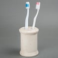 thumbnail image 4 of Creative Home Column Collection Champagne Marble Toothbrush Holder - Beige, 4 of 5