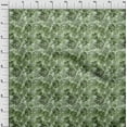 thumbnail image 4 of oneOone Viscose Jersey Green Fabric Abstract Floral Sewing Fabric By The Yard Printed Diy Clothing Sewing Supplies 60 Inch Wide, 4 of 4