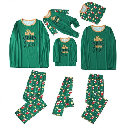 

Christmas Matching Family Pajamas Set Holiday PJs Sleepwear Loungewear