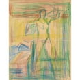thumbnail image 2 of Edvard Munch 20x24 Gold Ornate Framed and Double Matted Museum Art Print Titled - Male Act (1915), 2 of 4