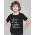thumbnail image 4 of Tstars Boys Unisex Autism Shirt Always Unique Autism Awareness Autistic Spectrum Awareness Acceptance Autistic Support Shirts for Boys Youth Kids T Shirt, 4 of 5