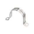 thumbnail image 4 of 40mm Rígido Tubería Correas, 2 Agujero U Forma 201 Inoxidable Acero Soporte Tubo Clips para Agua Tubo Tubería Plateado Tono 24uds, 4 of 5