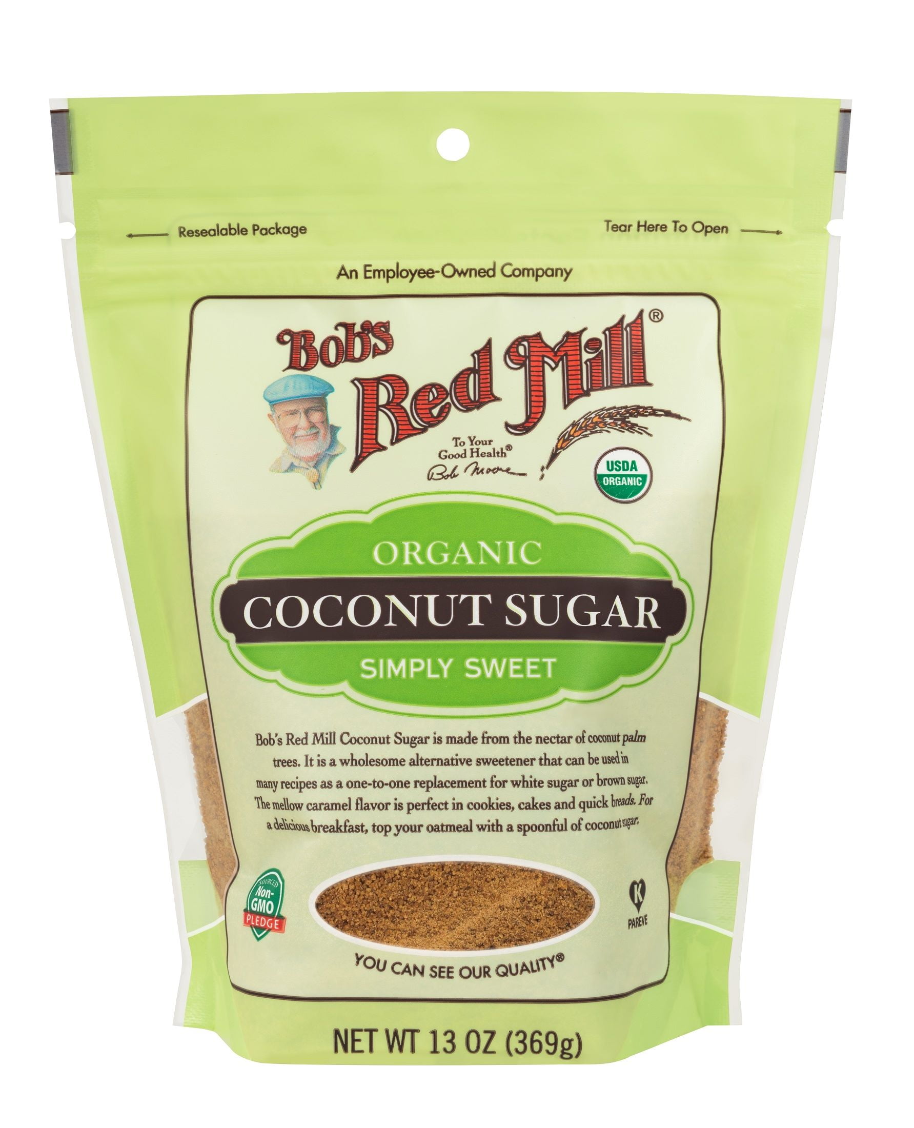 Bob's Red Mill Coconut Sugar, Organic, 13 oz