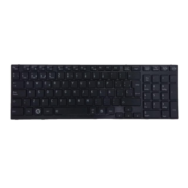 Teclado del ordenador portátil Baoblaze Accesorios de repuesto A660 A665 A665D