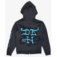 thumbnail image 3 of Ed Hardy Men's Hoodie Panther Snake Fleece Full Zip Sweatshirt (Small, Charcoal), 3 of 3