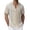 Beige, variant on Shirts for Men Casual Printed Short Sleeve Button Down Top Patterns Comfortable Breathable Beach Collar Beige Shirts L
