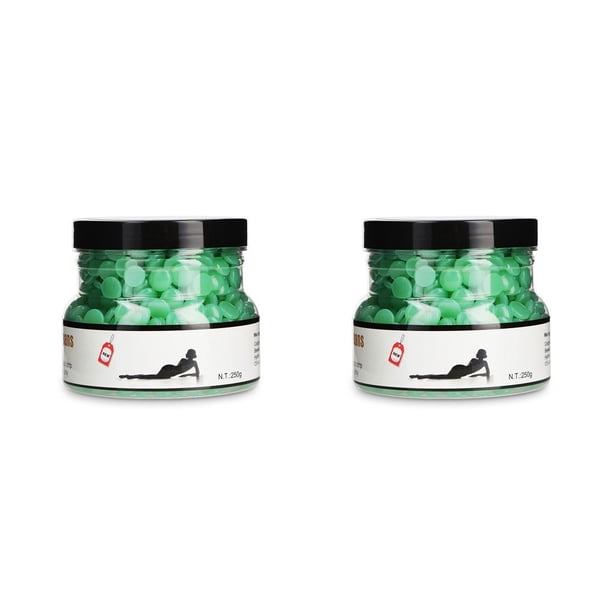 Soidarity Perlas de cera para depilación Frijoles depilatorios Pelos no deseados Derretir Multi-Olor Herramientas de belleza Sin papel en caja Type7 NO7