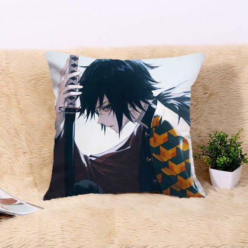 NOA Throw Pillows Figure Stuffed Plush Toys Anime Cushion Soft Household Supplies Cute Living Room Car Couch Office Decor Squish Cuddle Doll Hinata Shoyo /& Kageyama Tobio A