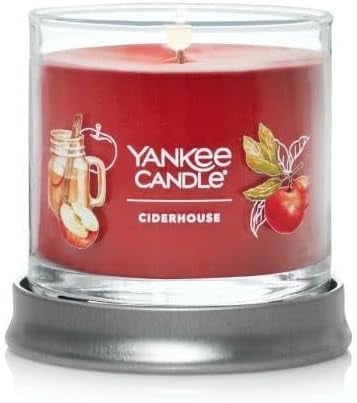 Yankee Candle Small Tumbler Ciderhouse Scented Single Wick Candle, Over 20 Hours of Burn Time, 4.3 Ounce (Pack of 2)