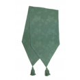 thumbnail image 1 of Mr. MJs Trading AG-11320-13x54 13 x 54 in. Ribbed Table Runner with Tassels, Hunter Green, 1 of 1