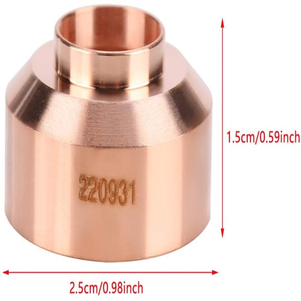 MAX105 5Pcs Plasma Shield Cap for MAX105 Welding Tools 220931 MAX105 5Pcs Plasma Shield Cap for MAX105 Welding Tools 220931
