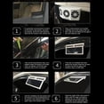 thumbnail image 3 of Ventilador Refrigeración Solar Coche 3 Cabezales Eléctrico Enfriador Aire Coche,Ventilación de Carga,Radiador,Asiento Trasero,Delantero Purificadores Asiento para Vehículo B, 3 of 5