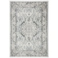 thumbnail image 4 of SAFAVIEH Isabella Zander Floral Bordered Area Rug, Dark Grey/Cream, 4' x 6', 4 of 9