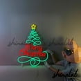 thumbnail image 3 of Shinelab Merry Christmas Tree Neon Sign, LED Christmas Decor, Perfect Xmax Gift 14050, 3 of 4