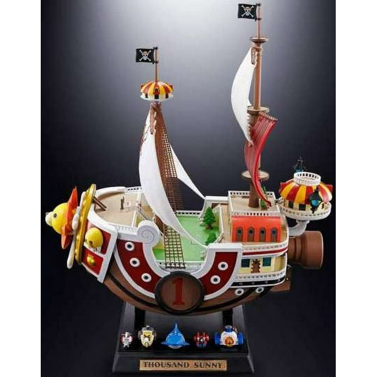 Bandai One Piece Chogokin Thousand Sunny Ship Figurines Set Bandai One Piece Chogokin Thousand Sunny Ship Figurines Set