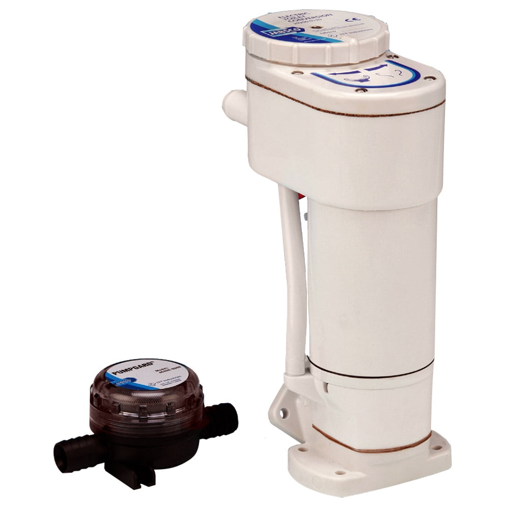 Jabsco 292000120 Par 12V 25A Manual to Electric Marine Toilet