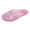 Pink, variant on Womens Jelly Sandals Hollow Out Mesh Jelly Mules Slip On Comfortable Beach Slipper Sandals Casual Summer Flats Breathable Shock Absorption
