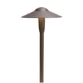 thumbnail image 1 of Kichler Lighting 15811AZT30R Short Dome 3000K LED Path Light, Textured Architectural Bronze, 1 of 1