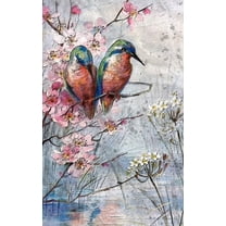 Notebook : Kingfisher waiting for fish in the wild